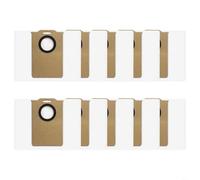 TONIXY Lot de 10 sacs à poussière en fibre soufflée fondue pour aspirateur Mova E20 Plus Trouver E20 Plus Q8 Max Honor Choice R3/S3 Plus