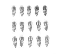 TONIXY Lot de 100 crampons à neige antidérapants en acier de 9 mm pour voiture, moto, VTT, SUV, installation facile et réutilisable