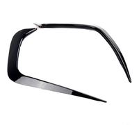 TONIXY Lot de 2 autocollants pour pare-chocs arrière pour BMW G20 G28 2019 2020 - Aspect carbone noir brillant - Tabliers décoratifs en plastique - Facile à installer pour côté gauche et droit (noir