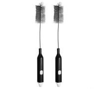 TONIXY Lot de 2 brosses de nettoyage, pour Narwal YJCC001, TINECO, pour aspirateur robot MIDEA, alliage d'aluminium et matériau ABS pour l'entretien des bouteilles d'eau