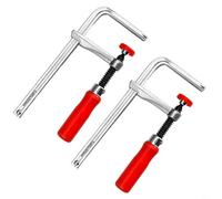 TONIXY Lot de 2 colliers de serrage à queue d'aronde 200 × 60 mm très résistants pour le travail du bois et la fixation de rainures de bureau