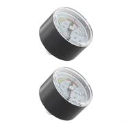 TONIXY Lot de 2 manomètres de rechange pour pompe à sable Intex de 35,6 et 40,6 cm en acier inoxydable à double échelle