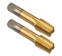 TONIXY Lot de 2 tarauds filetés pour pédale de vélo, outil de réparation de manivelle droite gauche filetage 9/16-20 en acier