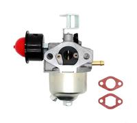 TONIXY Lot de 3 carburateurs pour moteur 1P56F, pièces de tondeuse à gazon avec joints, construction en métal et plastique, blanc et noir, entretien de jardin