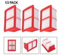TONIXY Lot de 3 filtres de rechange pour aspirateur Bosch GDE12 GDE18V-12 GDE18V-16 GDE28D #2608000717