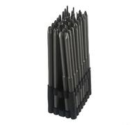 TONIXY Lot de 32 embouts de tournevis longs de 150 mm inviolables en acier avec tige hexagonale à effet magnétique pour réparation électronique