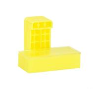 TONIXY Lot de 5 clips de nivellement professionnels de précision pour carrelage - Jaune - 60 x 30 x 33 mm - Outil d'alignement à 90 degrés pour l'installation de carrelage mural