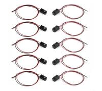 TONIXY Lot de 5 modules de capteur de faisceau infrarouge DC 3-5 V NPN sans sortie pour Arduino Robotics Détecteur de mouvement compteur et mesure de la vitesse