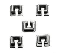 TONIXY Lot de 5 ou 10 clips en métal pour débroussailleuse GX35 Edge Trimmer - Boucle de rechange pour l'entretien de la pelouse de jardin