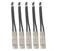 TONIXY Lot de 5 régulateurs de température du moteur, série 17AM KSD9700, thermostat de réinitialisation automatique, protection contre les surchauffes, 40-150 ℃ AC250 V 5 A pour moteurs de moins de 1