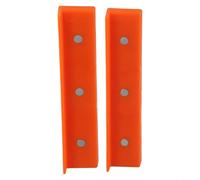 TONIXY Mâchoires magnétiques souples pour étau d'établi - Coussinets en caoutchouc de 10,2 cm, 12,7 cm, avec design à rainures multiples, protègent les articles délicats dans le travail du bois et la