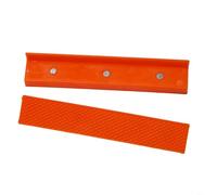 TONIXY Mâchoires magnétiques souples pour étau d'établi - Tampons en caoutchouc de 10,2 cm, 1,2 cm, avec design à rainures multiples, protègent les articles délicats dans le travail du bois et la