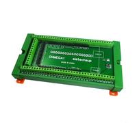 TONIXY Module adaptateur de montage sur rail DIN avec bornes à vis pour Arduino pour Mega 2560 R3, support de carte de contrôle industriel, ignifuge, 147 x 80 x 12 mm (avec rails de guidage)