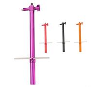 TONIXY Outil d'alignement à levier à double commande pour vélo de route, ajusteur de nivellement de guidon en alliage d'aluminium pour une hauteur symétrique, rouge (rouge)