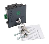 TONIXY Panneau de commande de générateur diesel 701KAS avec fonction de démarrage automatique, indicateur de défaut LED et compteur d'heures pour l'entretien du moteur pour groupes électrogènes diesel