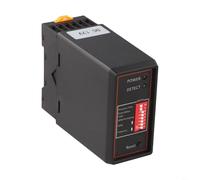 TONIXY PD-132 Détecteur de boucle inductive monocanal 12 V/24 V CC pour portes automatiques et systèmes de contrôle de véhicule, noir (12 V)