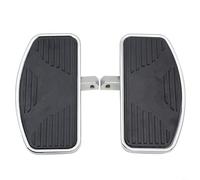 TONIXY Pédales réglables pour motocyclette avant - Pour Honda - Pour Suzuki Chopper Cruiser - Alliage d'aluminium - 24 x 12 cm - Paire gauche et droite - Antidérapantes - Facile à installer