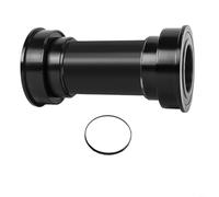 TONIXY Pédalier de vélo BB86-92 - Tige creuse en alliage avec roulements en alliage pour VTT et vélos de route, noir (BB86-92)