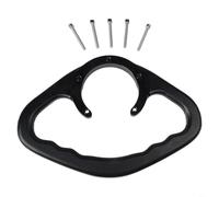 TONIXY Poignée de réservoir de moto, support de sécurité passager pour Yamaha FZ1 FZ6 R1 R6, alliage d'aluminium CNC (noir)