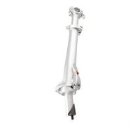 TONIXY Potence de vélo pliable réglable de 286 mm en alliage d'aluminium pour vélos électriques, trajets en ville, noir, longueur 270 mm (A argenté)