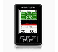TONIXY Pour Geiger Compteur Détecteur de Rayonnement Nucléaire Testeur de Rayonnement Ionisant XR1 Dosimètre Portable avec Écran LCD Alimenté par USB