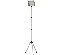 TONIXY Projecteur solaire avec batterie 8000 mAh et télécommande, lampe de travail d'extérieur LED avec 1000 lumens, acier inoxydable, étanchéité IP55, pour jardin, terrasse, construction, avec (C)