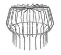 TONIXY Protection de gouttière en acier inoxydable anti-blocage pour gouttières de toit Plusieurs tailles 50-200 mm (pour tuyau de 145 à 160 mm)