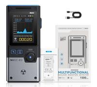 TONIXY Radiatometre GC-03 Détecteur de rayonnement multifonctionnel Écran 2,4" Surveillance en temps réel pour un usage professionnel (Noir)