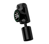 TONIXY Rallonge de robinet numérique en temps réel avec détection de température avec deux modes anti-éclaboussures pour éviers standard de 22 mm, rotation réglable, construction ABS et acier