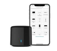 TONIXY RM4C Smart Home Télécommande WiFi Infrarouge IR Hub Compatible avec Google Assistant, Noir pour TV AC Appareils Audio