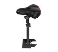 TONIXY Siège pliant absorbant les chocs pour scooter électrique Xiaomi Pro Pro2, coussin ergonomique pour les trajets en déplacement, cadre en alliage d'aluminium, noir