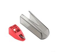 TONIXY Stylet de rechange pour tourne-disque Ortofon 1ère génération pour Concorde, OM, OM Super (rouge)