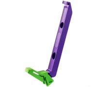 TONIXY Support de canette pour canettes de 330 ml, support à dégagement rapide, matériau Pa6, absorption des chocs, convient pour tige de selle, vélo de montagne, accessoire de cyclisme (violet)