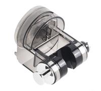 TONIXY Support de pommeau de douche à ventouse réglable - Support mural avec réglage multi-angle, compatible avec les pommeaux de douche standard et à main, construction ABS + PET (gris)