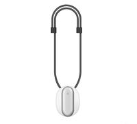 TONIXY Support magnétique de poitrine - Cordon tour de cou réglable à dégagement rapide - Compatible avec NotePin AI (blanc)