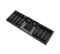 TONIXY Testeur de batterie au lithium, 8 canaux 10 A avec écran couleur de 6,1 cm, étapes de tension réglables et plusieurs modes