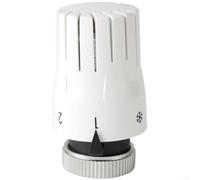TONIXY Tête de valve thermostatique pour radiateur M30 x 1,5 - Construction en alliage et plastique - Réglages réglables - Design antigel - Compatible avec systèmes de chauffage spécifiques - Blanc