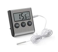 TONIXY Thermomètre d'aquarium avec sonde étanche, avec écran LCD pour congélateur, moniteur de température de réfrigérateur