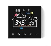 TONIXY Thermostat sans fil intelligent pour chauffage de l'eau de chaudière à gaz, contrôleur de température numérique Wifi RF avec écran LCD, programme programmable à économie d'énergie, compatible