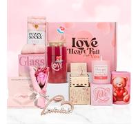 TonJin Coffret Cadeau Femme,Cadeaux Anniversaire Femme, IdéEs Cadeaux pour la FêTe des MèRes et NoëL, Cadeau Personnalisé Femme,11 Gift Box pour Maman, Amie, Petite Amie, éPouse, Grand-MèRe