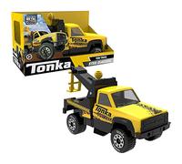 Tonka 06036 Steel Classics Tow Truck, Construction Truck Toy for Children, Kids Construction Toys for Boys and Girls, Interactive Vehicle Toys for Creative Play, Toy Trucks for Children Aged 3 +