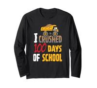 Tonka I Crushed 100 Days of School Classic Mighty Dump Truck Manche Longue