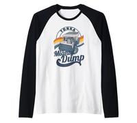 Tonka Mighty Dump Distressed Vintage Portrait Manche Raglan