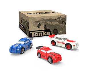 Tonka - Racecar 3 Packs Exclusif, FFP & (Exclusif Amazon)