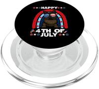 Tonkinese Cat Happy 4th of July Patriotic American Cats PopSockets PopGrip pour MagSafe