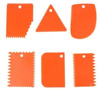 Tonkratzer -Werkzeug, Kunststoff -Orangen -Skulpturen -Werkzeug -DIY -Scrapers für weiche