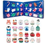 ®TONLRGY Calendrier de l'Avent Micromallows Squishmallows de 24 jours avec jouets