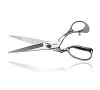 Tonma Ciseaux à tissu [fabriqués au Japon] Ciseaux de couture professionnels pour la coupe de tissu, ciseaux de couture professionnels en acier inoxydable robuste pour cuir, finition miroir