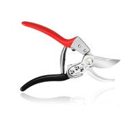 TONMA Sécateur de jardin robuste de 20,3 cm avec poignée ergonomique, sécateur manuel pour plantes, fleurs, arbres