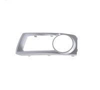 TONMHXA Cadre Antibrouillard Compatible avec BMW pour X6 E71 2012-2014 Garniture De Feu Antibrouillard De Pare-Chocs Avant De Voiture Couvercle De Cadre Argenté 51117312595 51117312596(1 pc Left)